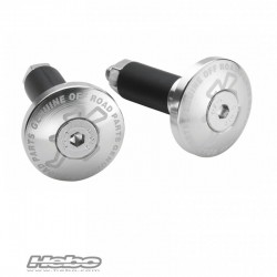 Tappi Manubrio HEBO Silver